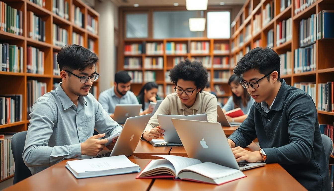 Organized study environment supporting productive learning